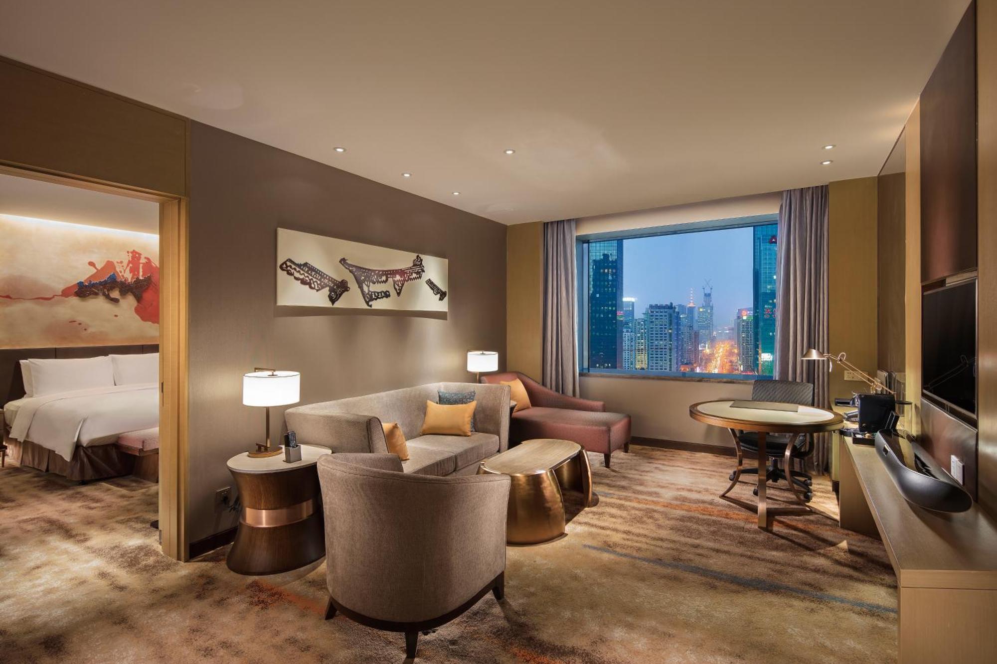 Hilton Shenyang Hotel Exterior foto