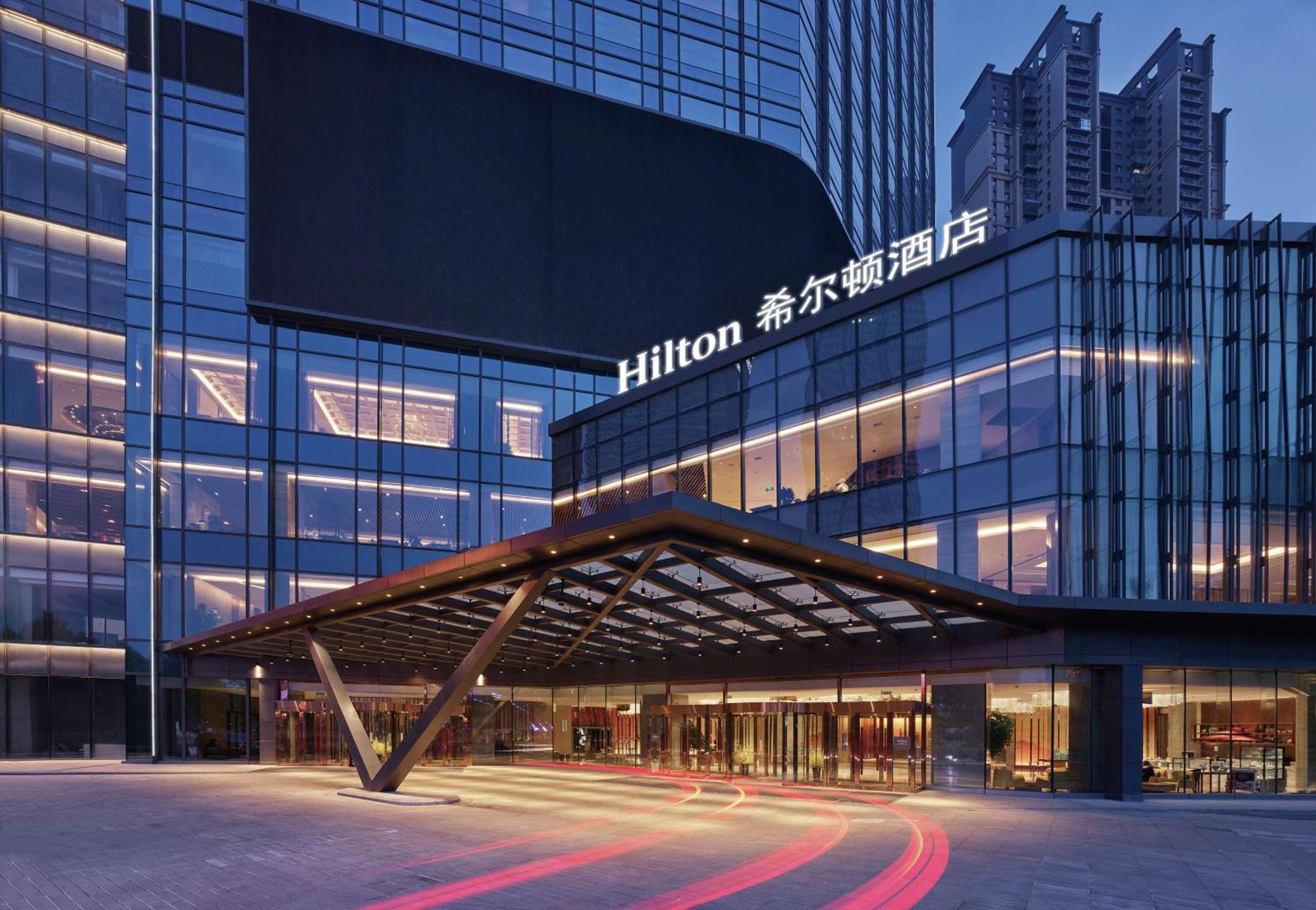 Hilton Shenyang Hotel Exterior foto